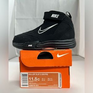 Nike Baller Slip 2 (GS/PS)(Black)(Multiple Sizes Available)
